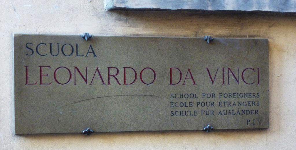 why studying italian at Scuola Leonardo da Vinci Florence